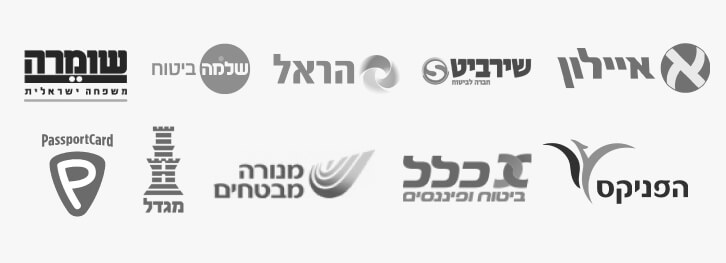 חברות הביטוח איתם אנו עובדים